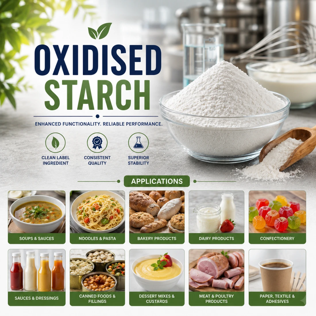 Oxidised Starch